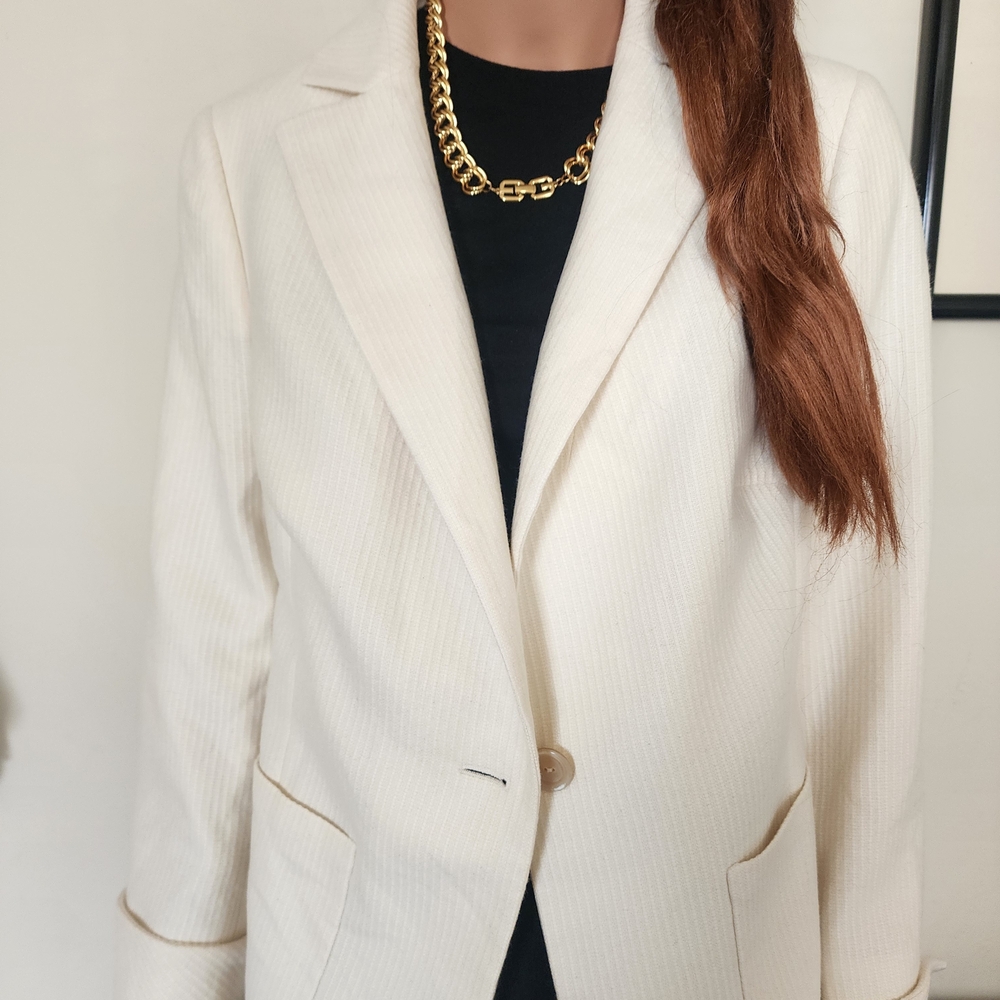 Akris Bergdorf Goodman Women's Blazer 100% Casmere.